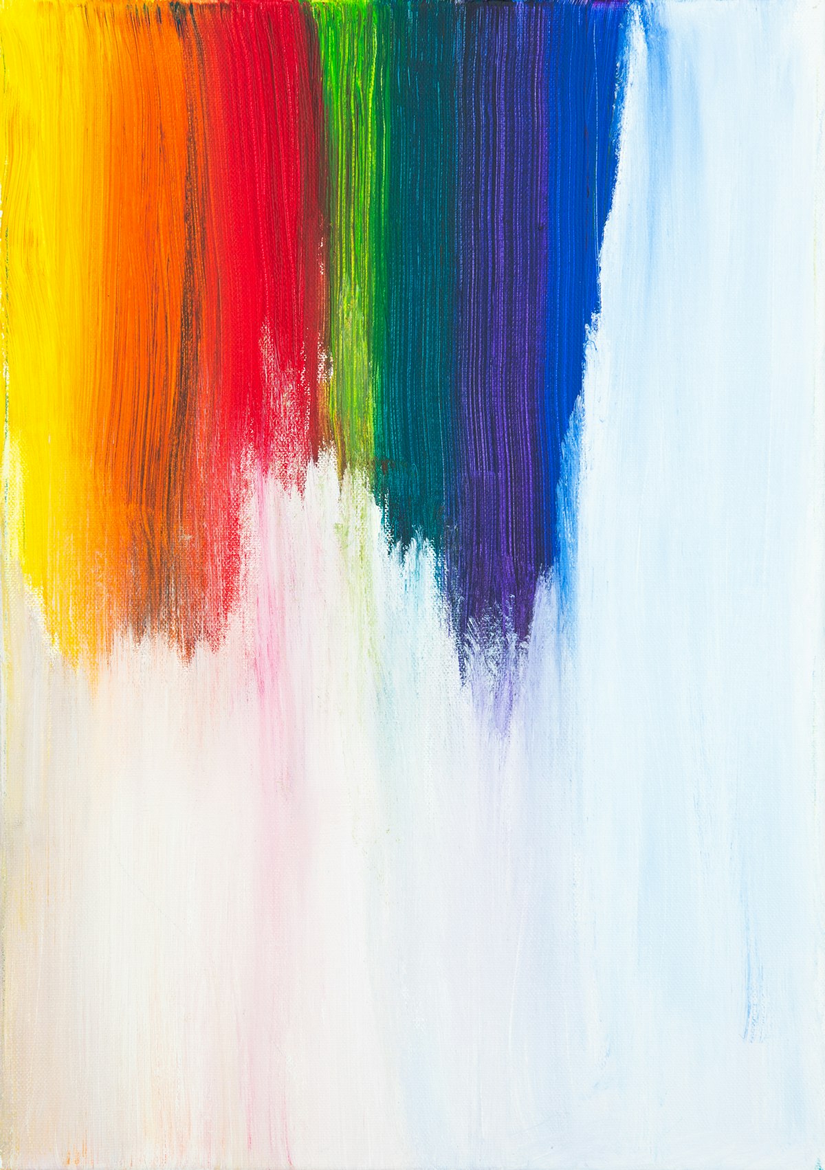 Experimental visual composition showing modern artistic techniques